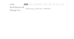 Desktop Screenshot of lislearchitecture.com
